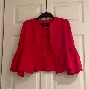 Zara blazer without ruffle sleeve